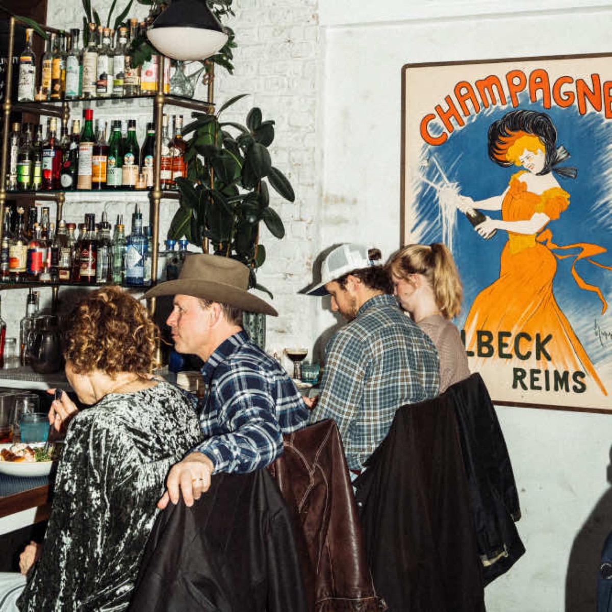 Guests seated at the 167 Raw Oyster Bar