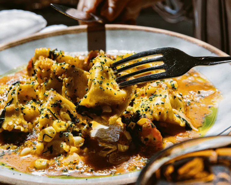 Handmade pasta at Cane Pazzo