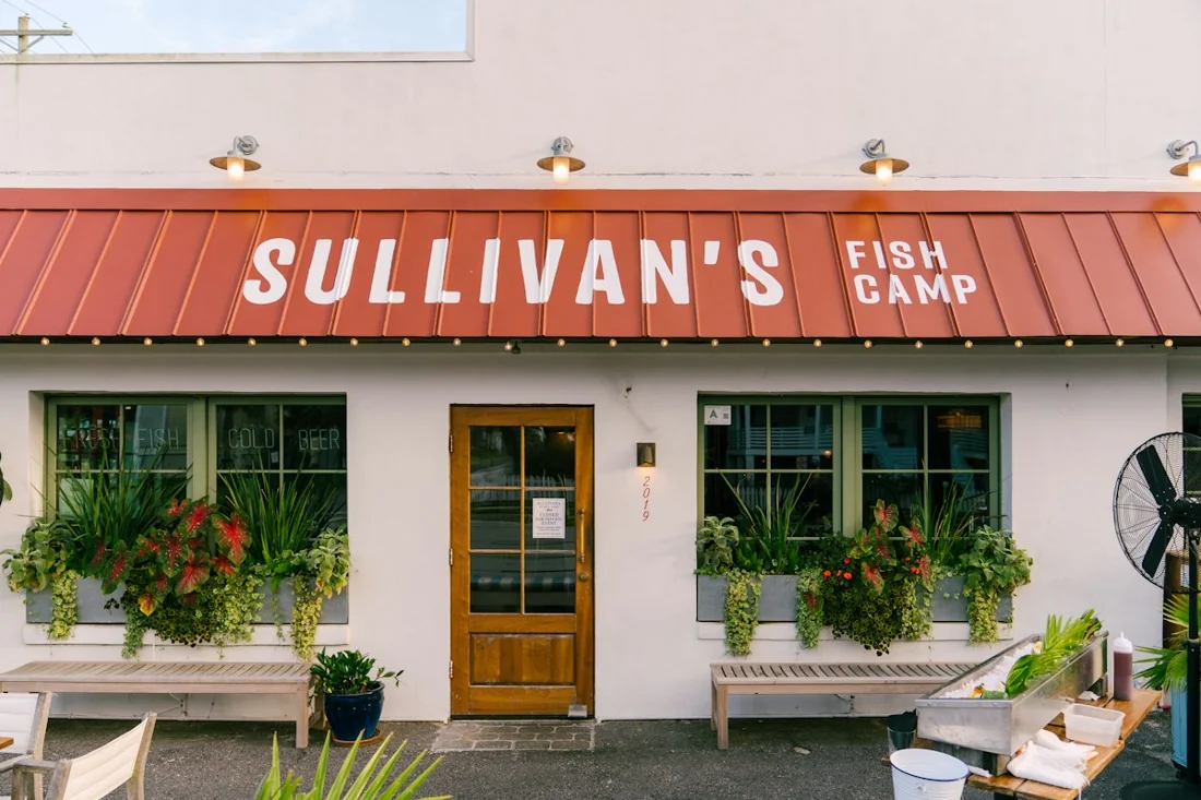 The exterior of Sullivan’s Fish Camp